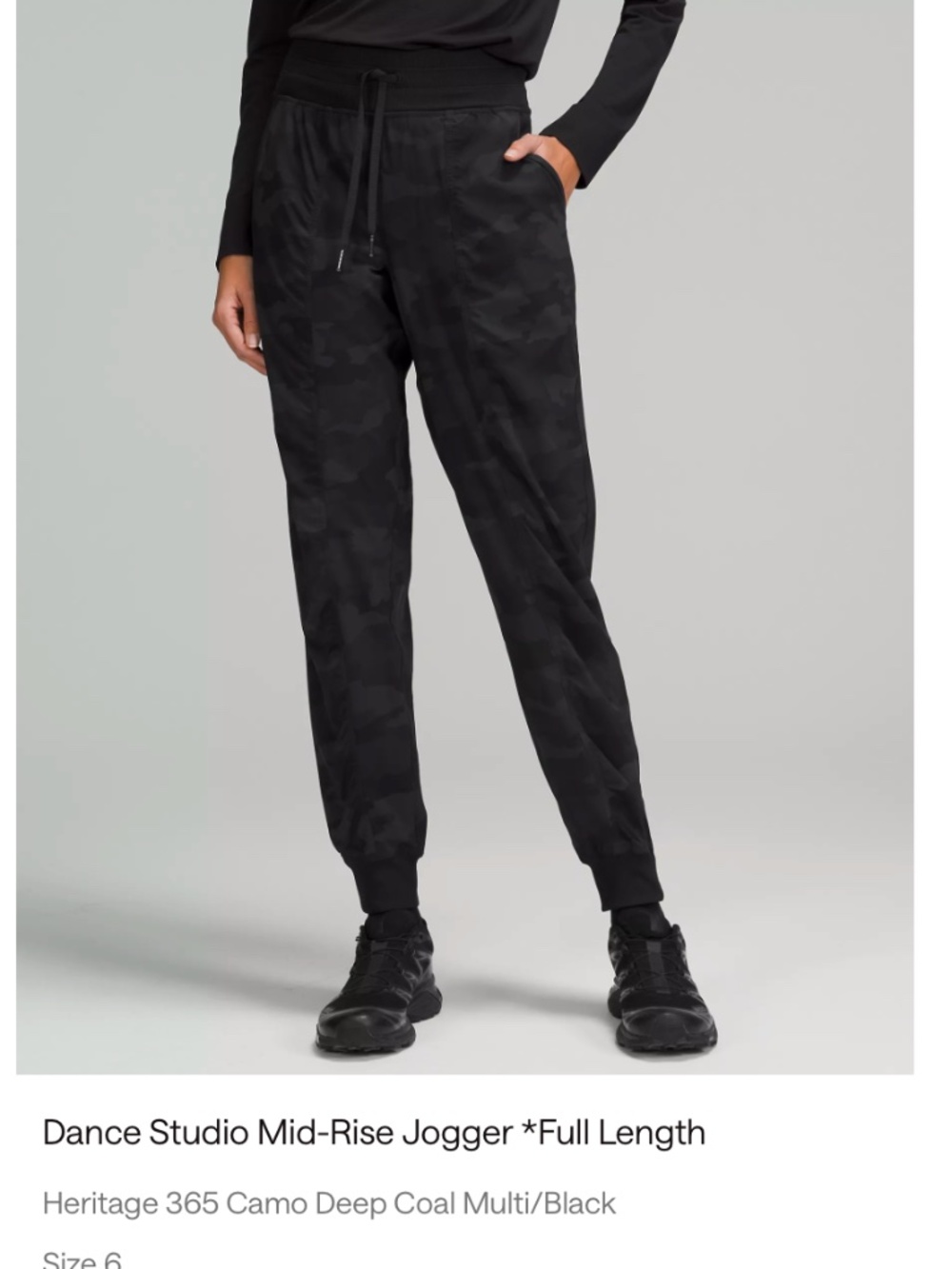 Dance Studio Mid-Rise Jogger Full Length